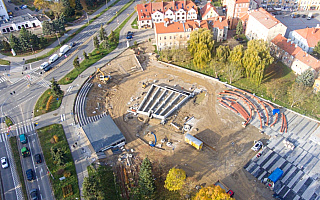 W Bartoszycach powstaje nowy miejski amfiteatr